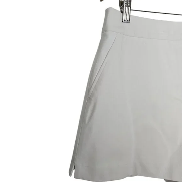 SPANX Women’s White Stretch Tailored Shorts 4'' Size XL  NWT - Picture 4 of 9